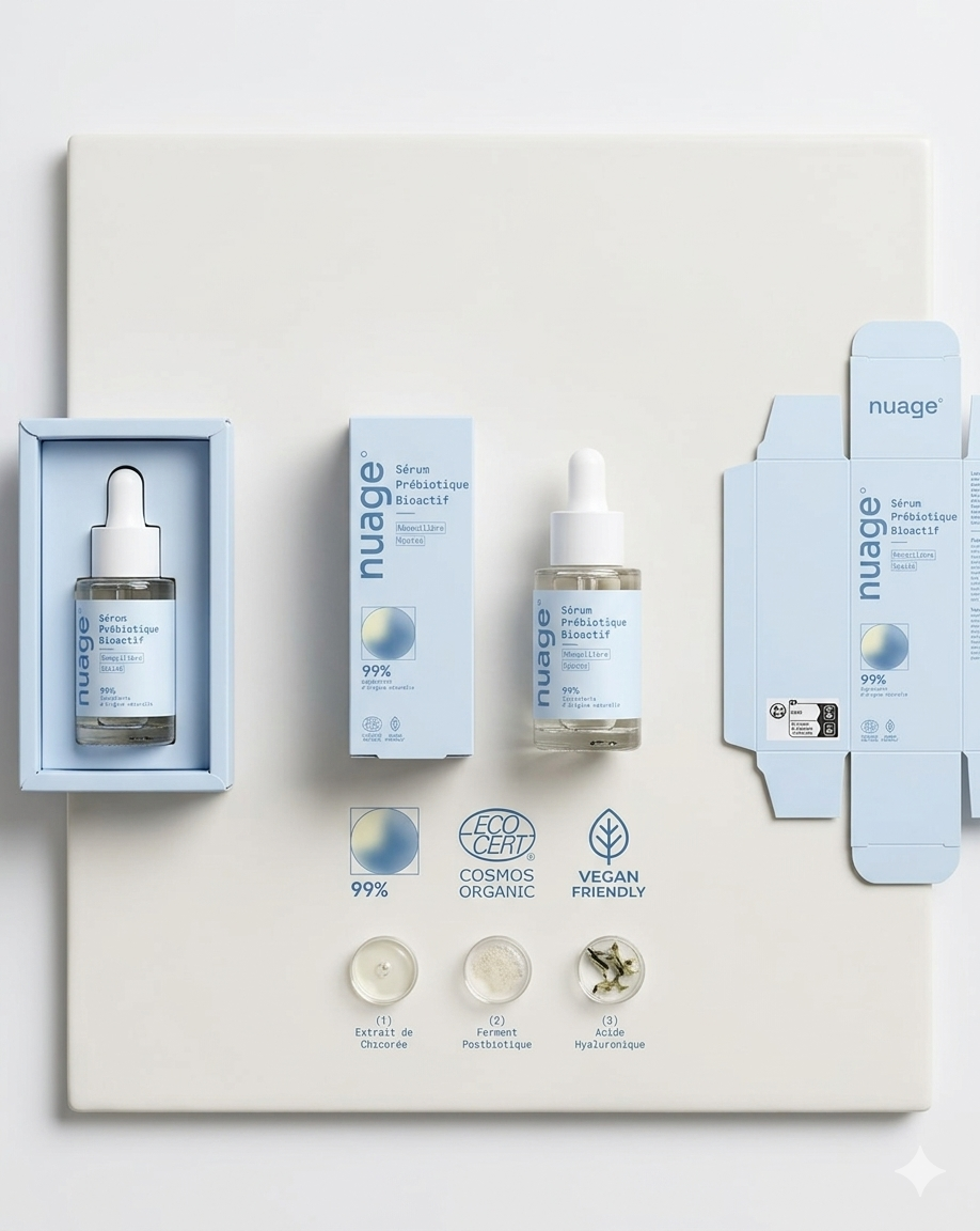 Sérum Prébiotique Bioactif - Concentré Éclat & Résilience
